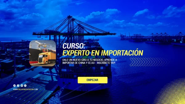 Master en la importación de China